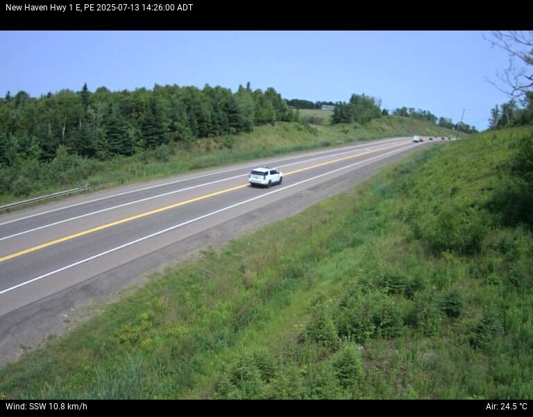 Web Cam image of New Haven (Highway 1)