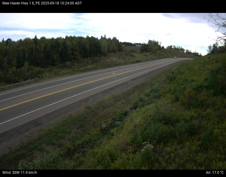 Web Cam image of New Haven (Highway 1)