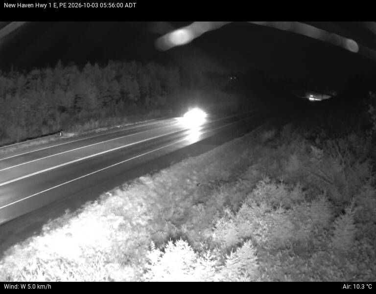 Web Cam image of New Haven (Highway 1)