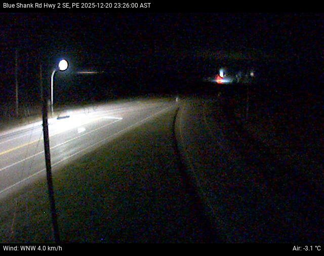 Web Cam image of Blue Shank Road (Highway 2)