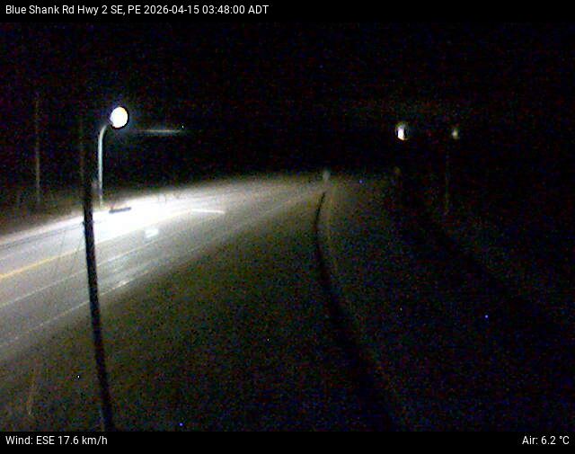 Web Cam image of Blue Shank Road (Highway 2)