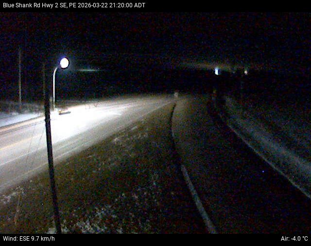 Web Cam image of Blue Shank Road (Highway 2)