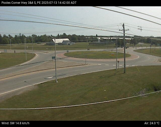 Web Cam image of Pooles Corner (Highway 3 & 4)