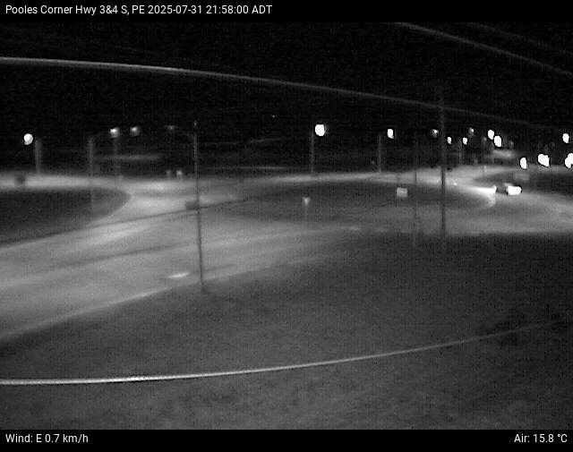 Web Cam image of Pooles Corner (Highway 3 & 4)
