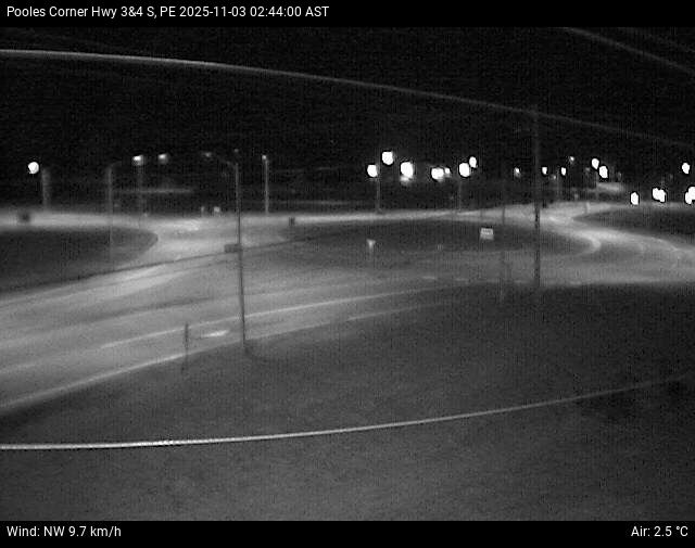 Web Cam image of Pooles Corner (Highway 3 & 4)