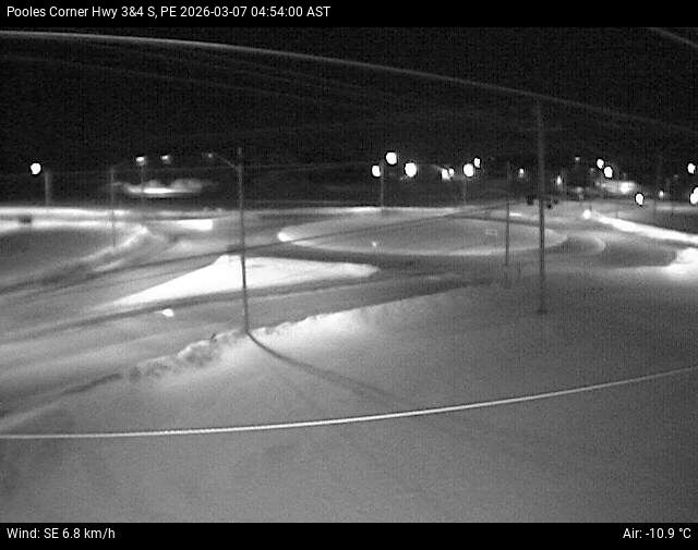 Web Cam image of Pooles Corner (Highway 3 & 4)