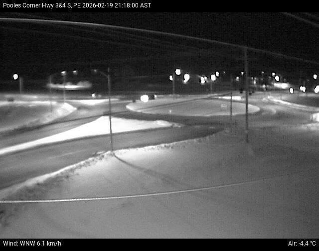 Web Cam image of Pooles Corner (Highway 3 & 4)