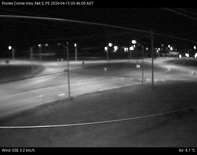 Web Cam image of Pooles Corner (Highway 3 & 4)