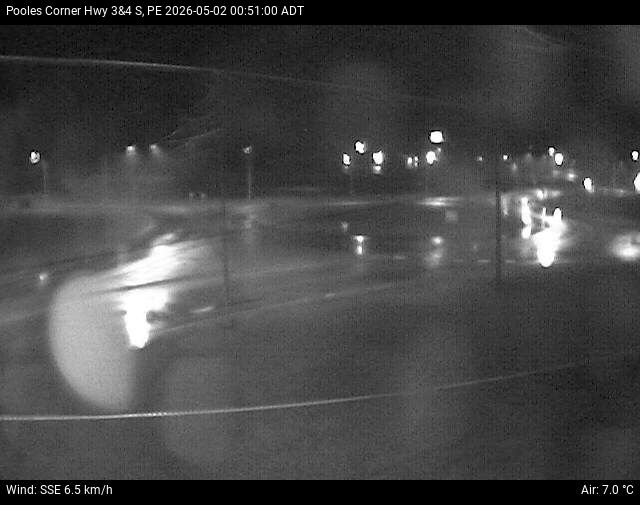 Web Cam image of Pooles Corner (Highway 3 & 4)