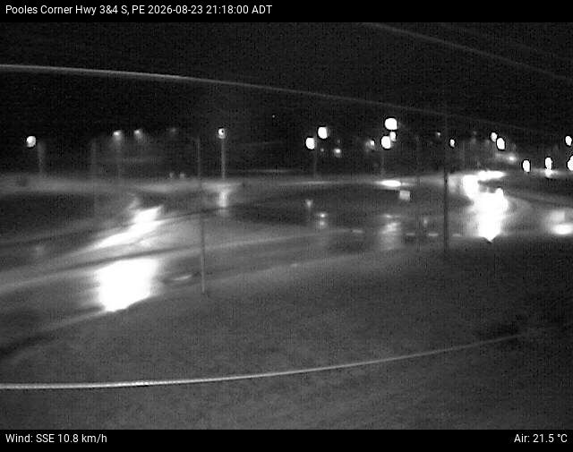 Web Cam image of Pooles Corner (Highway 3 & 4)