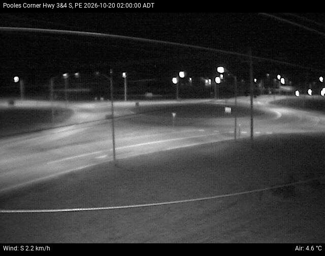 Web Cam image of Pooles Corner (Highway 3 & 4)