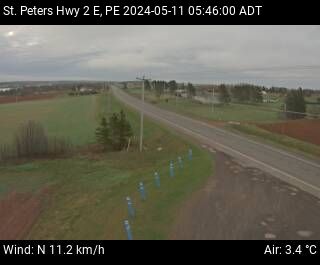 Web Cam image of St. Peters (Highway 2)