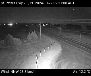 Web Cam image of St. Peters (Highway 2)