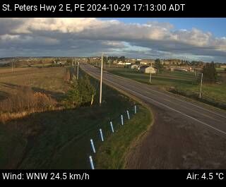 Web Cam image of St. Peters (Highway 2)