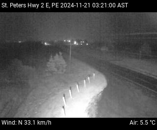 Web Cam image of St. Peters (Highway 2)