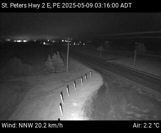 Web Cam image of St. Peters (Highway 2)
