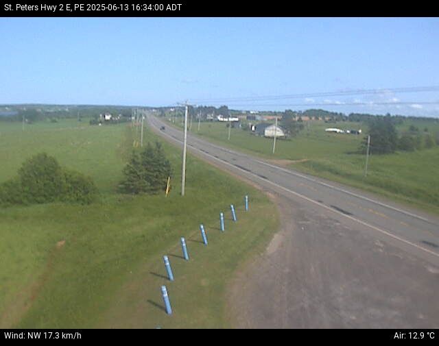 Web Cam image of St. Peters (Highway 2)