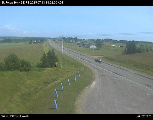 Web Cam image of St. Peters (Highway 2)