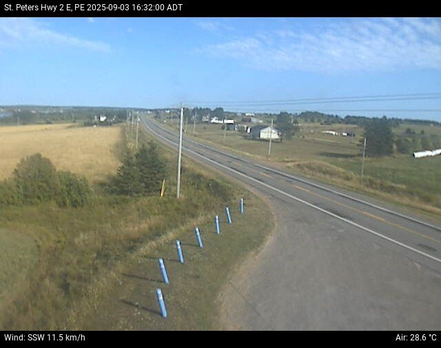 Web Cam image of St. Peters (Highway 2)