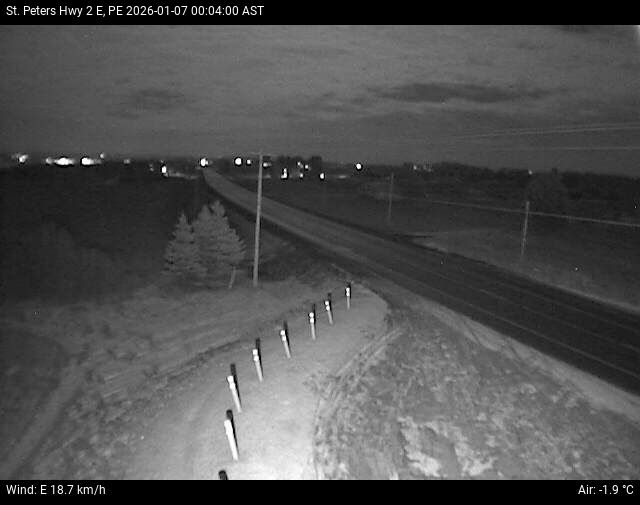 Web Cam image of St. Peters (Highway 2)