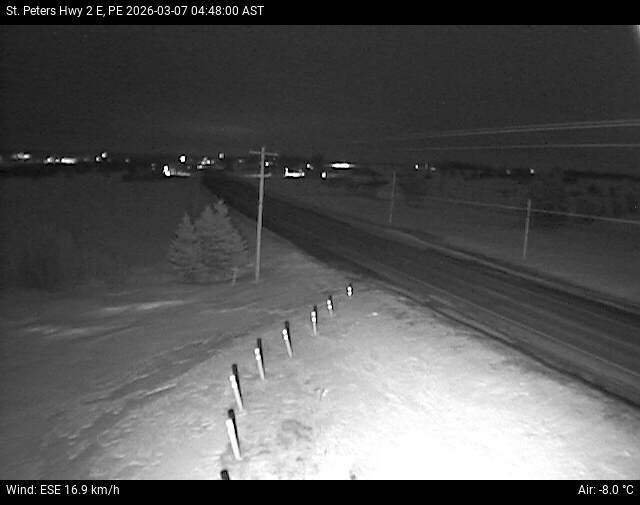 Web Cam image of St. Peters (Highway 2)