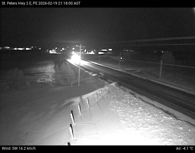 Web Cam image of St. Peters (Highway 2)