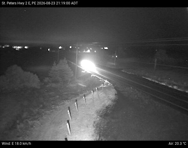 Web Cam image of St. Peters (Highway 2)
