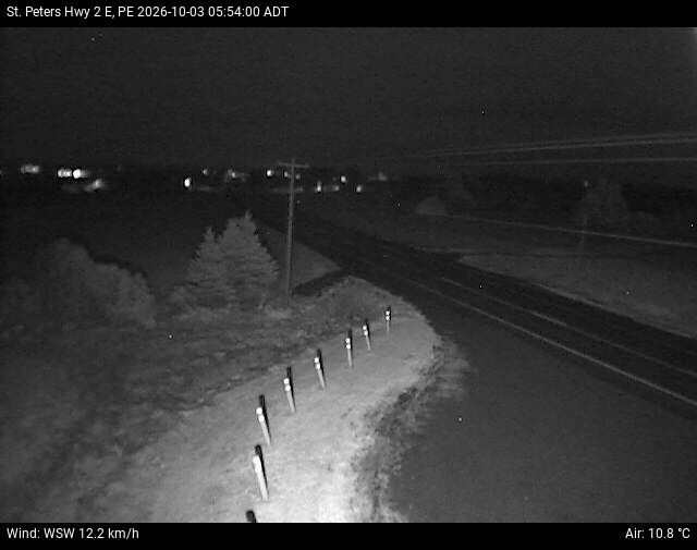 Web Cam image of St. Peters (Highway 2)
